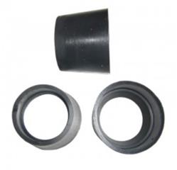 MANICOTTO CARICO PELLET IN SILICONE NERO